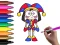 Jeu Pomni Coloring Time en ligne