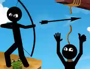 Jeu Bow Master Stickman Hero en ligne