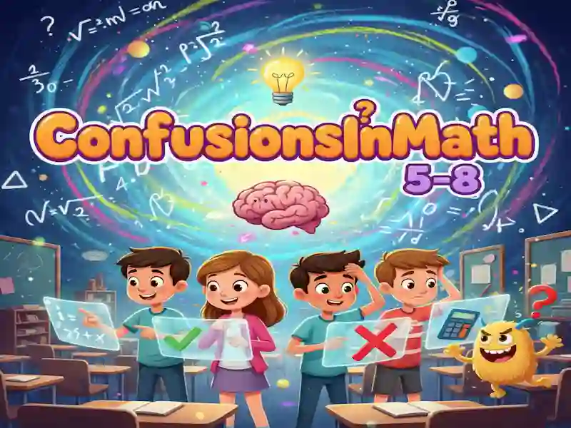 Jeu ConfusionsInMath 5-8 en ligne