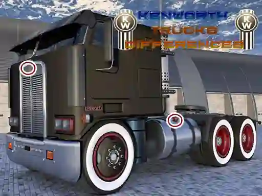 Jeu Kenworth Trucks Differences en ligne
