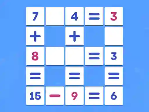 Jeu Mathematical Crossword en ligne