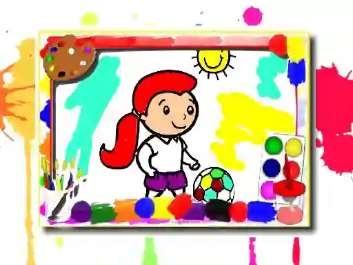 Jeu Football Coloring Book en ligne
