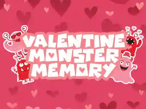 Jeu Valentine Monster Memory en ligne