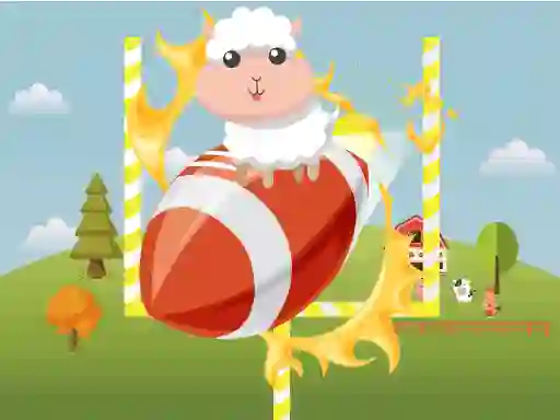 Jeu Animals Rugby Flick en ligne