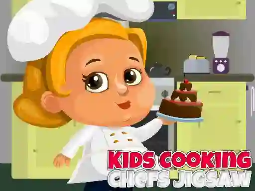 Jeu Kids Cooking Chefs Jigsaw en ligne