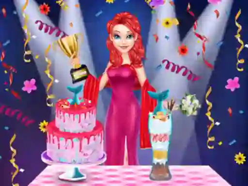 Jeu Mermaid Cake Cooking Design en ligne