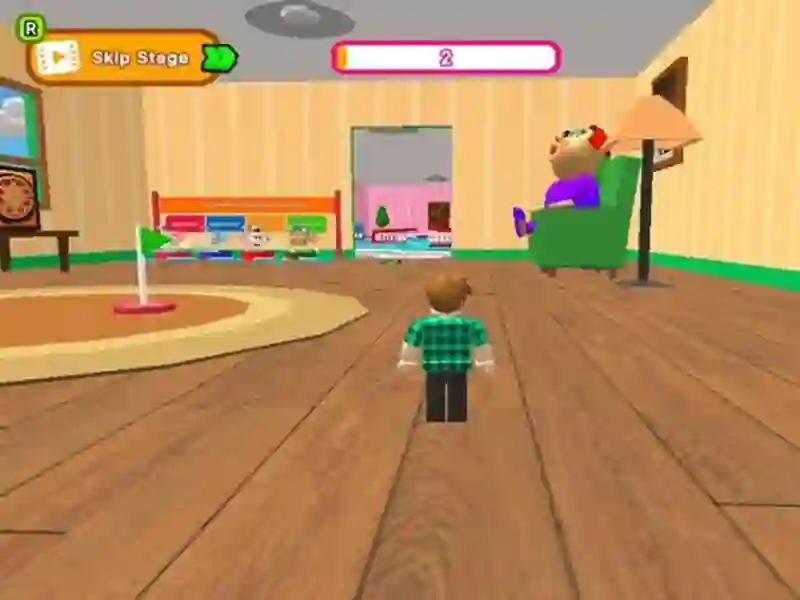 Jeu Escape Evil Granny Obby! en ligne
