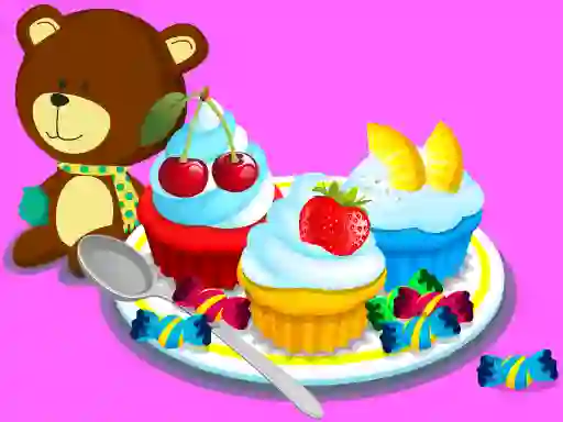 Jeu Cooking Colorful Cupcakes en ligne