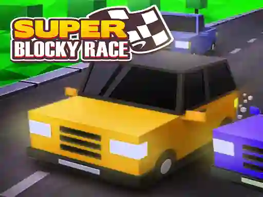 Jeu Super Blocky Race en ligne