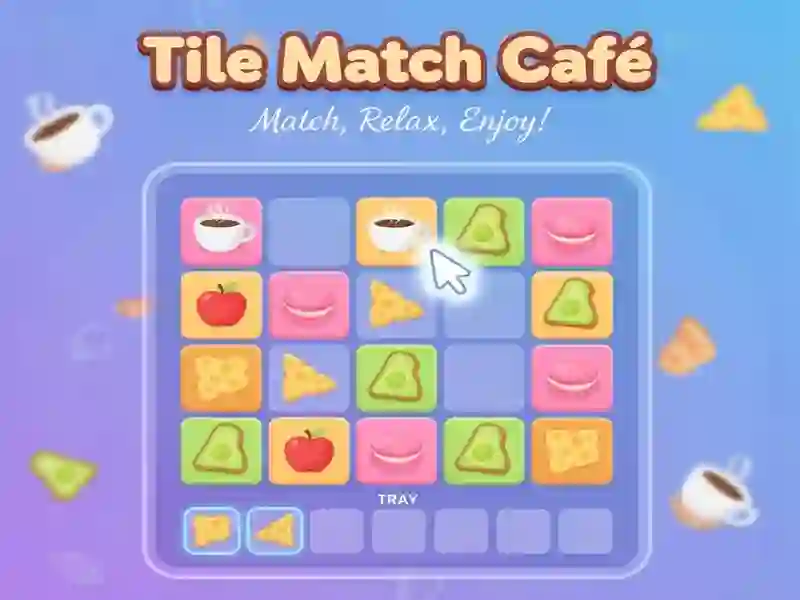 Jeu Tile Match Cafe en ligne