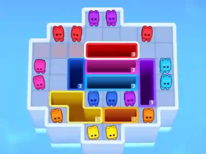 Jeu Cube Drop Puzzle en ligne