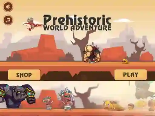 Jeu Prehistoric World Adventure en ligne