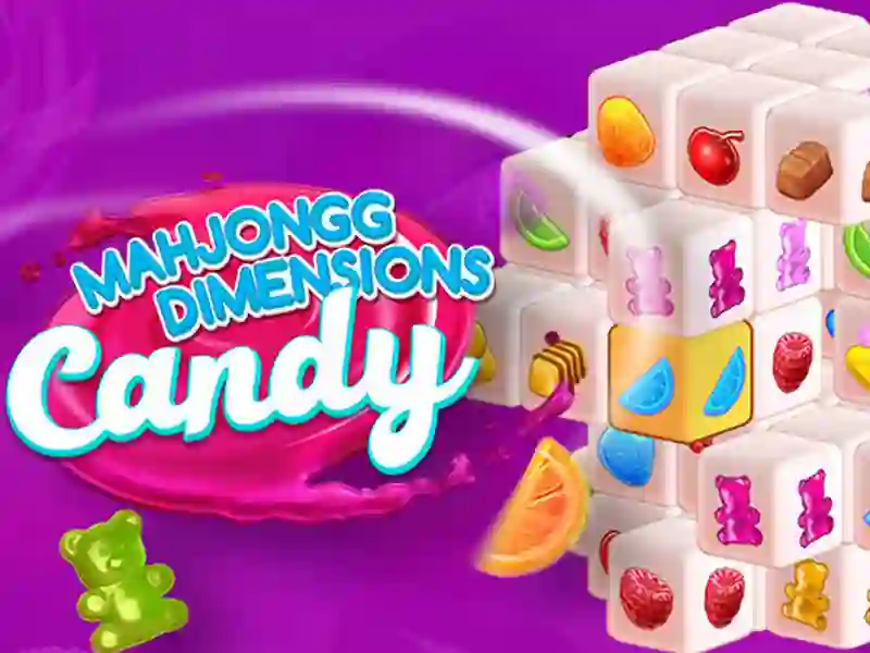 Jeu Candy 3D Mahjong en ligne