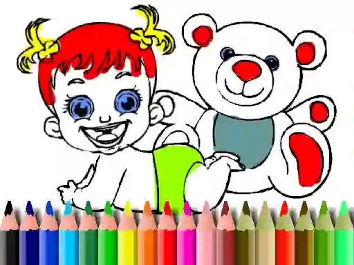 Jeu Back To School: Baby Doll Coloring en ligne