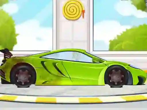 Jeu Sports Car Wash 2D en ligne