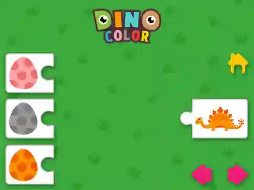 Jeu Dino Color en ligne