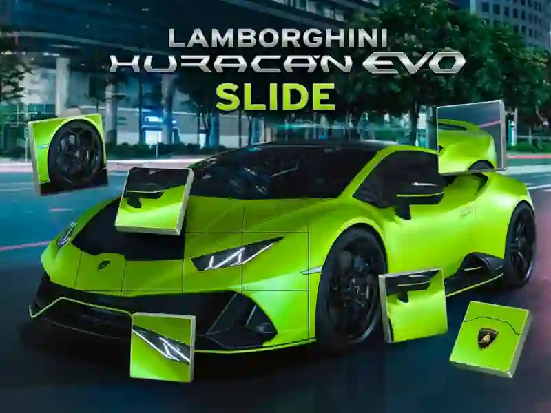 Jeu Lamborghini Huracan Evo Slide en ligne