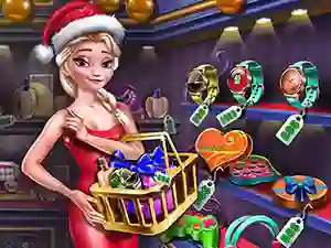 Jeu Ice Queen Shopping Xmas Gift en ligne