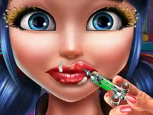 Jeu Dotted Girl Lips Injections en ligne