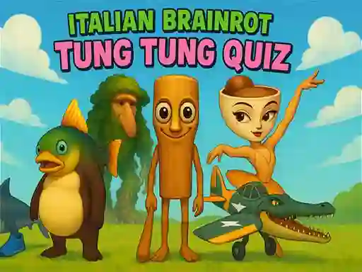 Jeu Italian Brainrot tung Tung Quiz en ligne