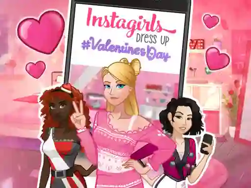 Jeu Instagirls: Valentine Dress Up en ligne