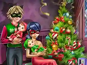 Jeu Dotted Girl Family Christmas en ligne