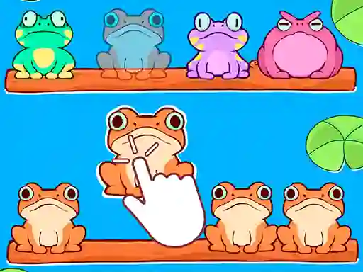 Jeu Sorting frogs en ligne