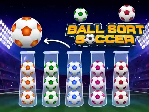 Jeu Ball Sort Soccer en ligne