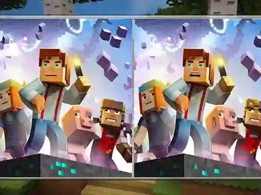 Jeu Pixel Craft Differences en ligne