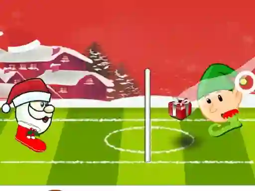 Jeu Santa winter head soccer en ligne