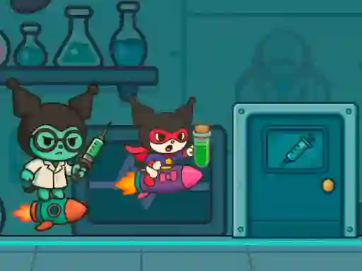 Jeu Kitty Kuro Lab Escape en ligne