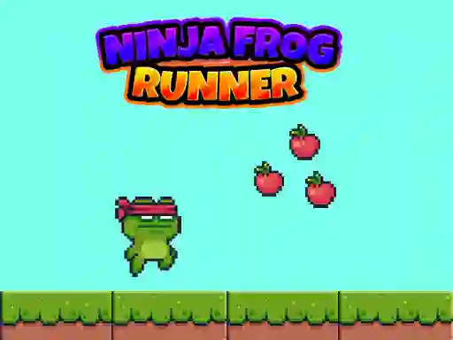 Jeu Ninja Frog Runner en ligne