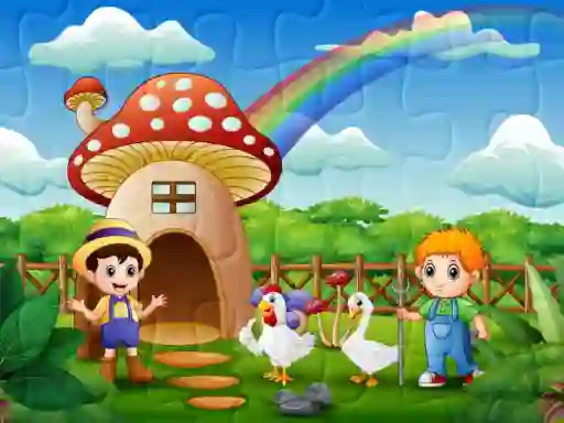 Jeu Farm Animal Jigsaw en ligne