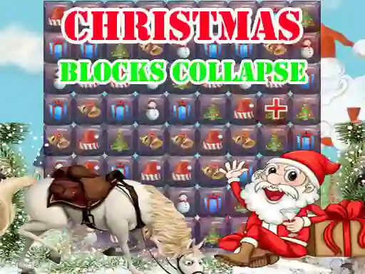 Jeu Christmas Blocks Collapse en ligne