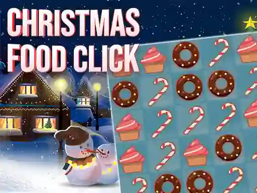 Jeu Christmas Food Click en ligne