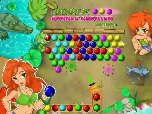 Jeu Jungle Bubble Shooter Mania en ligne