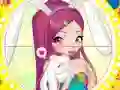 Jeu Winx bunny style: Round Puzzle en ligne