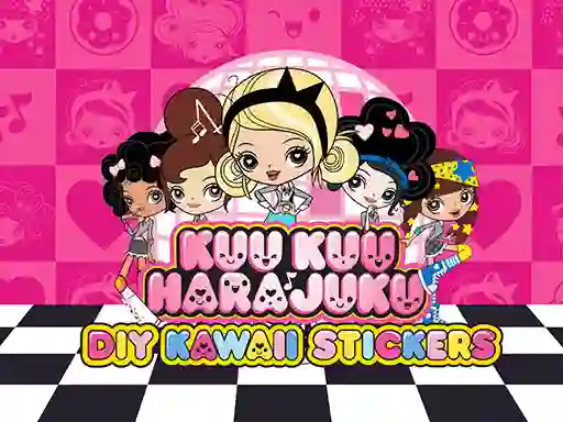 Jeu Kuu Kuu Harajuku Stickers en ligne