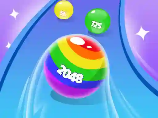 Jeu 2048 Run Gorgeous Balls en ligne