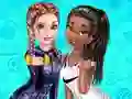 Jeu Elsa And Tiana Workout Buddies en ligne