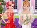 Jeu Frozen And Ariel Wedding en ligne