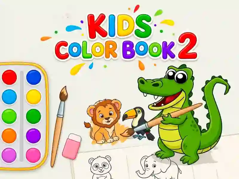 Jeu Kids Color Book 2 en ligne