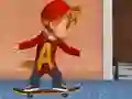 Jeu Alvinnn und Die Chipmunks: Skateboard Wahnsinn en ligne