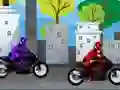 Jeu Bike Racing math Comparison en ligne