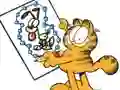 Jeu Garfield connects the dots en ligne