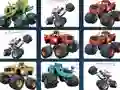Jeu Offroad Trucks Memory en ligne