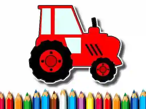 Jeu Easy Kids Coloring Tractor en ligne