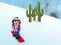 Jeu Dora Snow skates en ligne