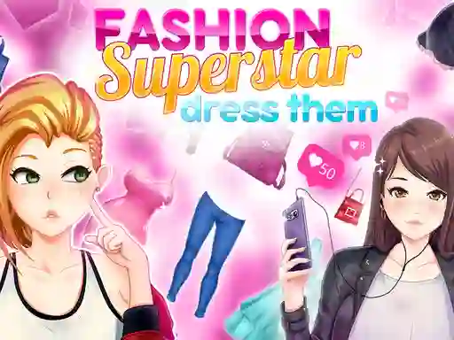 Jeu Fashion Superstar Dress Them en ligne