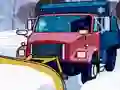 Jeu Hidden Snowflakes in Plow Trucks en ligne